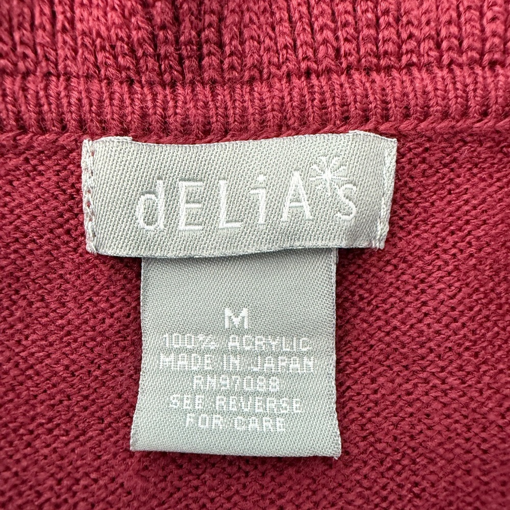 Vintage Y2K dELiA*s Ruffled Turtleneck Sweater - Picture 7 of 7